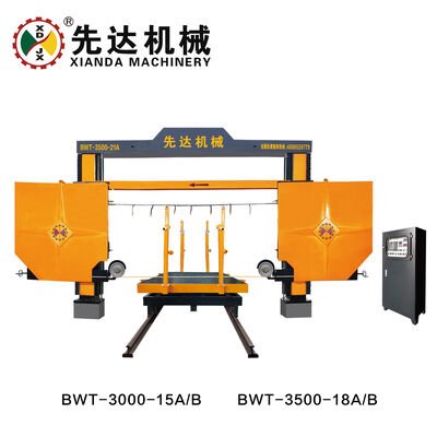 PLC Control High Efficiency Block Dressing Machine with 360° Rotating Worktable for Marble Granite (Mesin Pengeringan Blok Efisiensi Tinggi Dengan Penguasaan PLC)