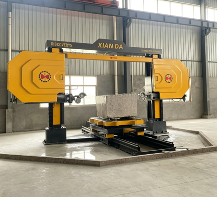 Mesin gergaji kawat berlian CNC 5 sumbu untuk bentuk 3D marmer granit