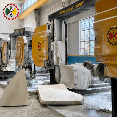 XIANDA Marmer Basalt CNC Diamond Bead Wire Saw Stone Cutting Profiling Machine