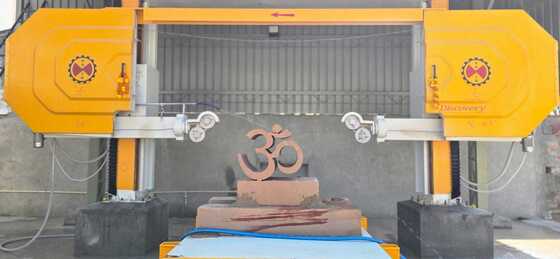 XIANDA Marmer Basalt CNC Diamond Bead Wire Saw Stone Cutting Profiling Machine