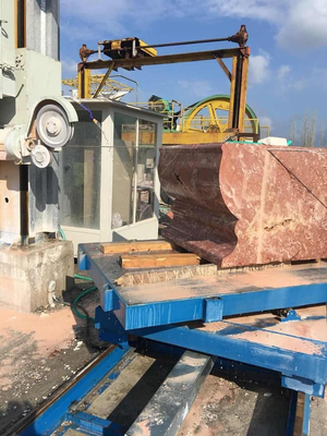 Mesin Gergaji Kawat Berlian CNC 5 Sumbu untuk Pemotongan Granit & Marmer dengan Ukuran Pemrosesan 2600 × 3000 × 1500 mm