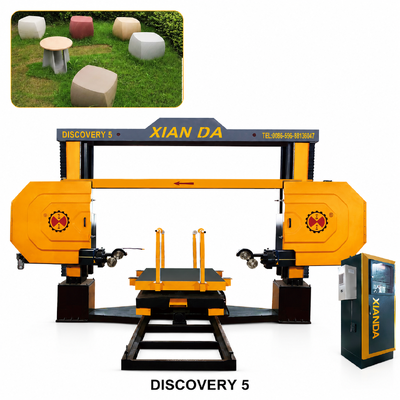 XIANDA 5 Axis CNC Diamond Wire Saw Machine for 3D Stone Cutting | Marble & Granite Processing Equipment