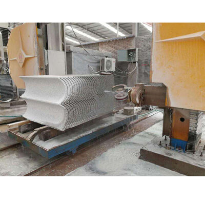 4 Axis CNC Diamond Wire Saw Machine untuk Profil Batu Kompleks