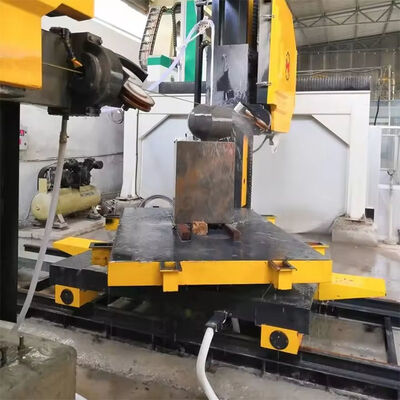 Mesin Gergaji Kawat Berlian CNC 5 Sumbu Industri untuk Pengolahan Batu Arsitektur dan Monumen