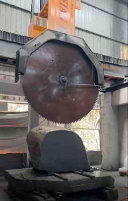 Mesin Pemotong Blok Granit Berkecepatan Tinggi dengan Diameter Pemrosesan Maksimum 2800mm