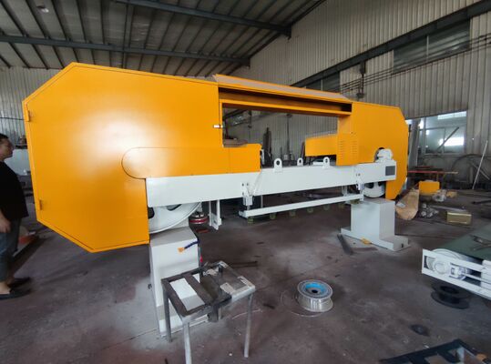 Mesin pemotong batu dual-tujuan CNC dengan 7.5KW motor utama 1250mm Max lebar pemotongan dan kecepatan konveyor variabel