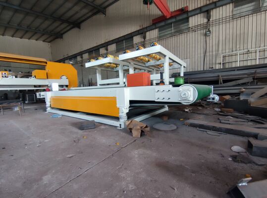 Mesin pemotong batu dual-tujuan CNC dengan 7.5KW motor utama 1250mm Max lebar pemotongan dan kecepatan konveyor variabel