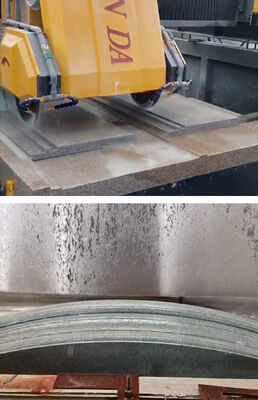 CNC Bridge Type Linear Cutting and Milling Machine dengan 3 Axis CNC System untuk Max 3500mm Processing Length dan CE ISO9001 Certification