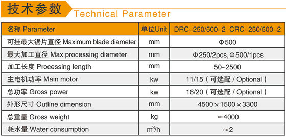 Mesin Pemotong Baluster Dua Buah Kontrol PLC/CNC untuk Marmer Granit