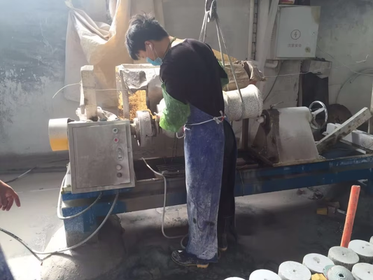 Mesin Pemoles Baluster & Kolom Mudah Dioperasikan untuk Marmer Granit
