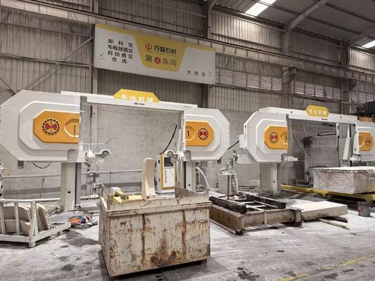 Mesin Gergaji Kawat Berlian CNC Empat Sumbu dengan Ukuran Pemrosesan Maksimal 2500*3000*1500mm dan Reducer & Motor Servo Presisi Tinggi