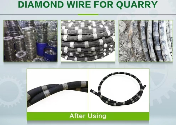 Granit Marmer Quarry Stone Diamond Wire Saw Machine 380V