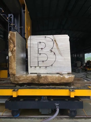35m / S Mesin Ukiran Batu CNC 18kw Untuk Granit
