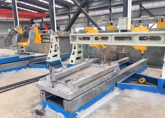 Mesin Pemotong Tepi Batu Empat Pisau Untuk Slab Kolom