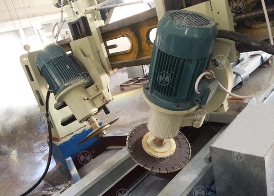 Mesin Pemotong Tepi Batu Empat Pisau Untuk Slab Kolom