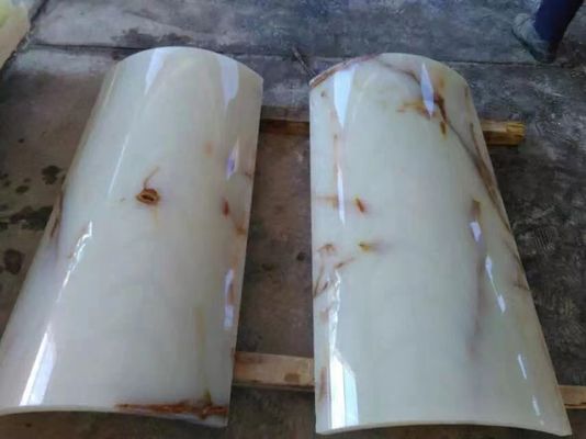 Mesin Pemroses Batu Busur Slab Polishing 350mm Hingga 2000mm