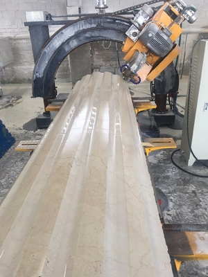 Mesin Pemotong Kolom Slot Pilar Romawi Mesin Profil 1400mm
