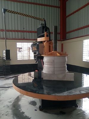 2500mm Mesin Pemotong Batu Kolom Cap Base Profiling Machine