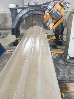 Mesin Pemotong Kolom Pilar Romawi Otomatis 450mm Hingga 1400mm