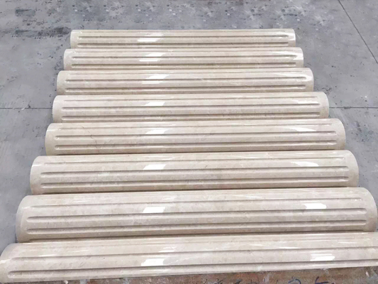 Mesin Pemotong Batu Slot Pilar Romawi Otomatis 7.5kw