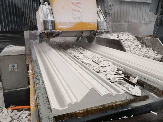 Mesin Pemotong Profil Batu Linear Curve 15kw Untuk Baluster Persegi