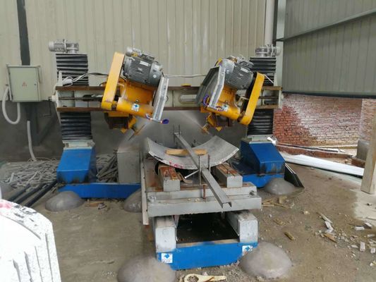 Mesin Pemotong Tepi Batu Empat Pisau, Mesin Pemangkasan Slab Kolom