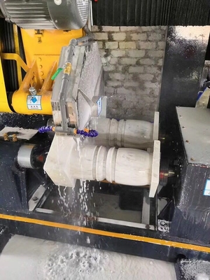 Dua PCS 380V Mesin Pemotong Batu Pilar Tunggal 16kw Baluster
