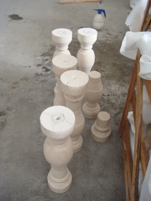 Baluster Solid Column Handrail Balustrade Pillar Polish Machine 500mm 600mm