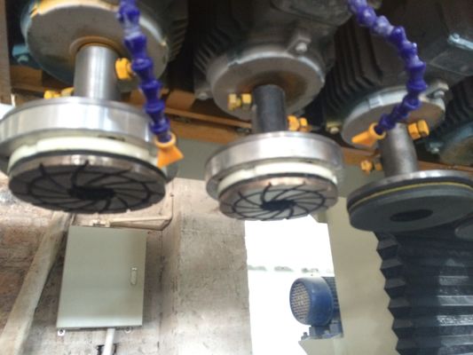 PLC Circular Stone Slab Polishing Machine Untuk Memproses Kolom Berongga