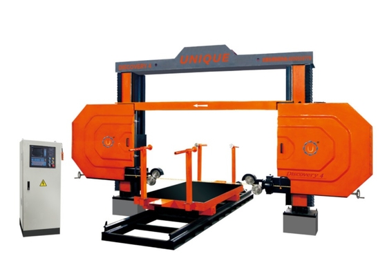 Mesin Pemotong Granit Batu Berlian Otomatis Multi Wire Saw Mono CNC