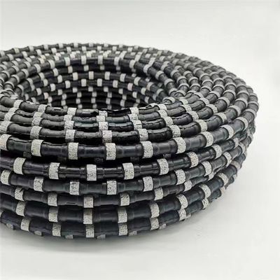 Marmer Quarrying Diamond Wire Saw Stone Cutting 11.5mm Sintered Beads