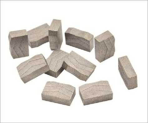 940mm 530mm 740mm segmen gergaji berlian Untuk Alat Pemotong Batu Granit