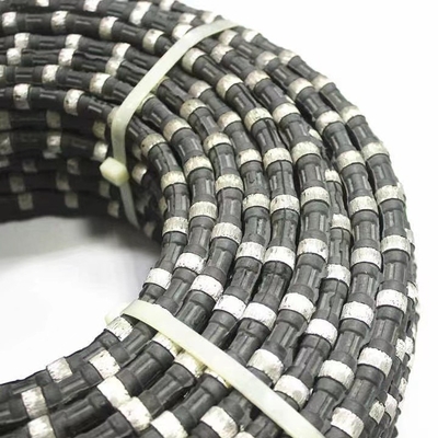 Penggalian Marmer Marmer Diamond Wire Saw Cutting Stone Batu Pasir 11.5mm