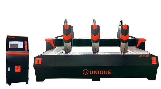Mesin Ukiran Batu Granit Marmer CNC 5.5kw 3D Jade