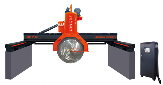 Bridge Multi Blade Block Cutting Machine Pemotong Batu Marmer Granit