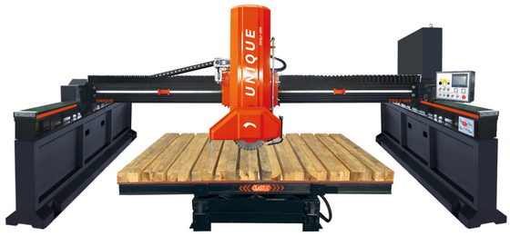 Tilt Table Stone Bridge Saw Cutting Machine 300mm Sampai 700mm